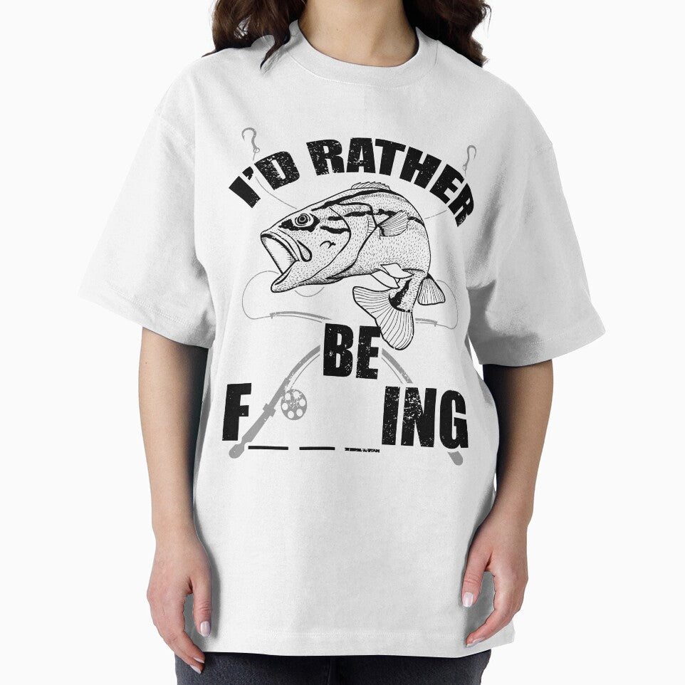 Id Rather Be Fishing T-Shirt by AllStarMerch