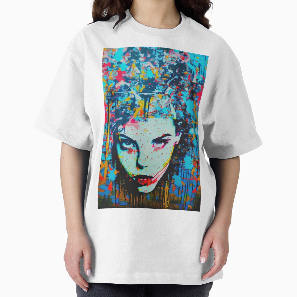 Graffiti Girl | street art aesthetic by CiceroSpin