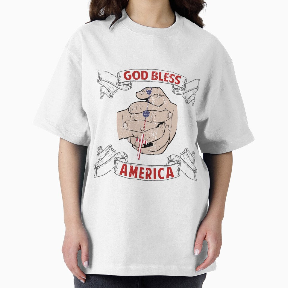 God Bless America T-Shirt for Men and Women by AllStarMerch