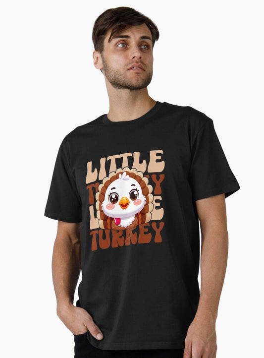 Little Turkey Funny Turkey Day Thanksgiving Premium T-Shirt
