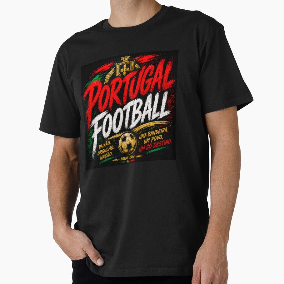 Portugal Football Typography Design | National Soccer Fan Art by TKOprintdesigns