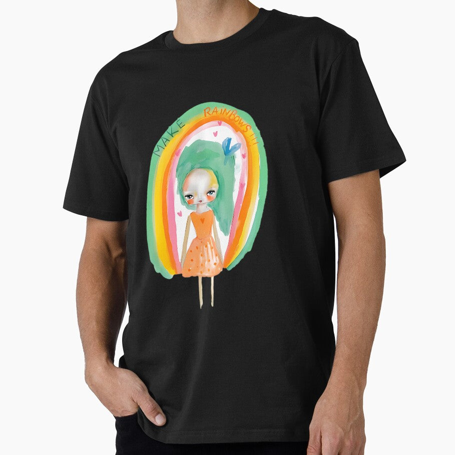 Rainbow Girl by GoodMOwlArt