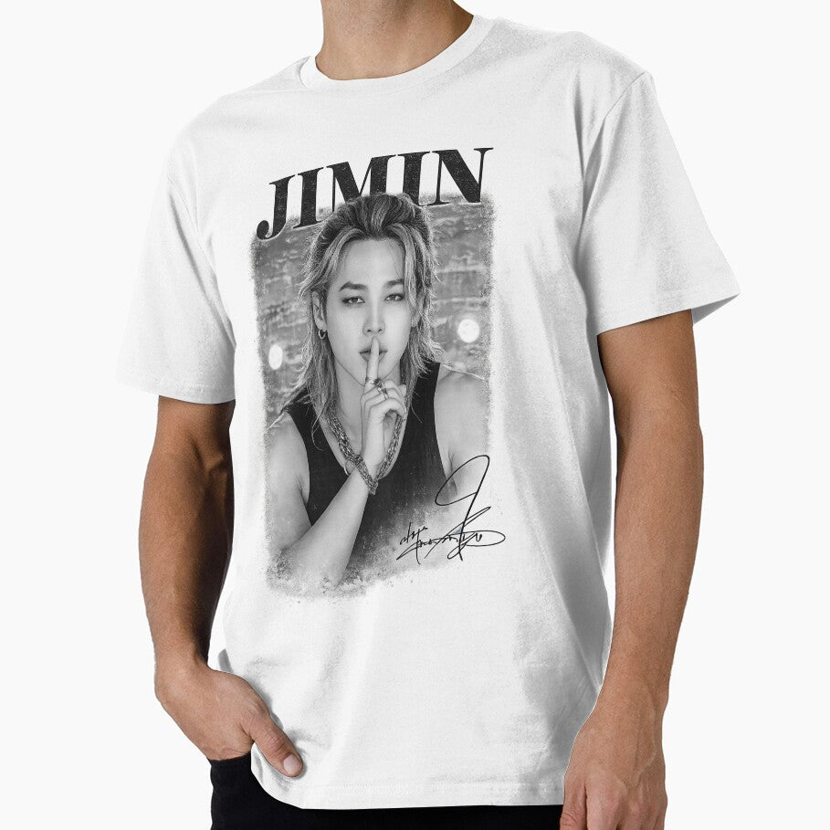 Vintage Kpop Jimin Signature by randomslife