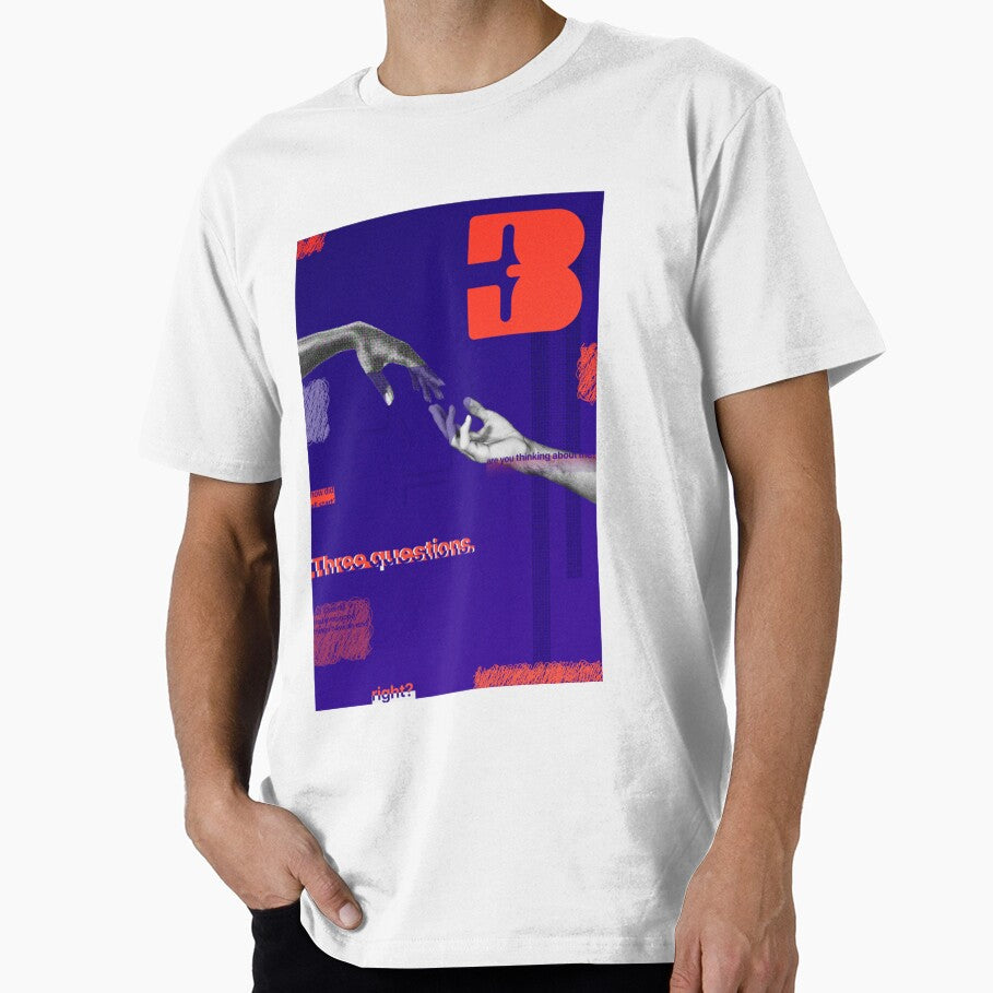Three Questions Premium T-Shirt Design by sbantucasian