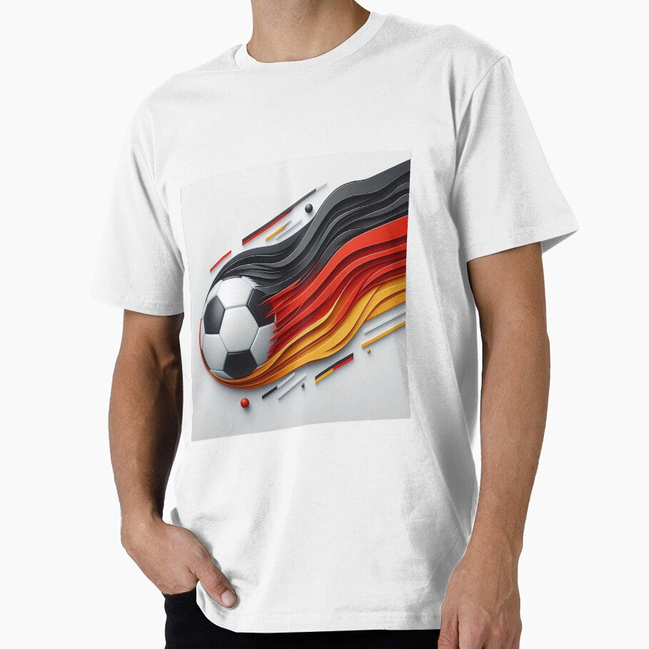 Football in German colour frenzy by Sascha-Heiko