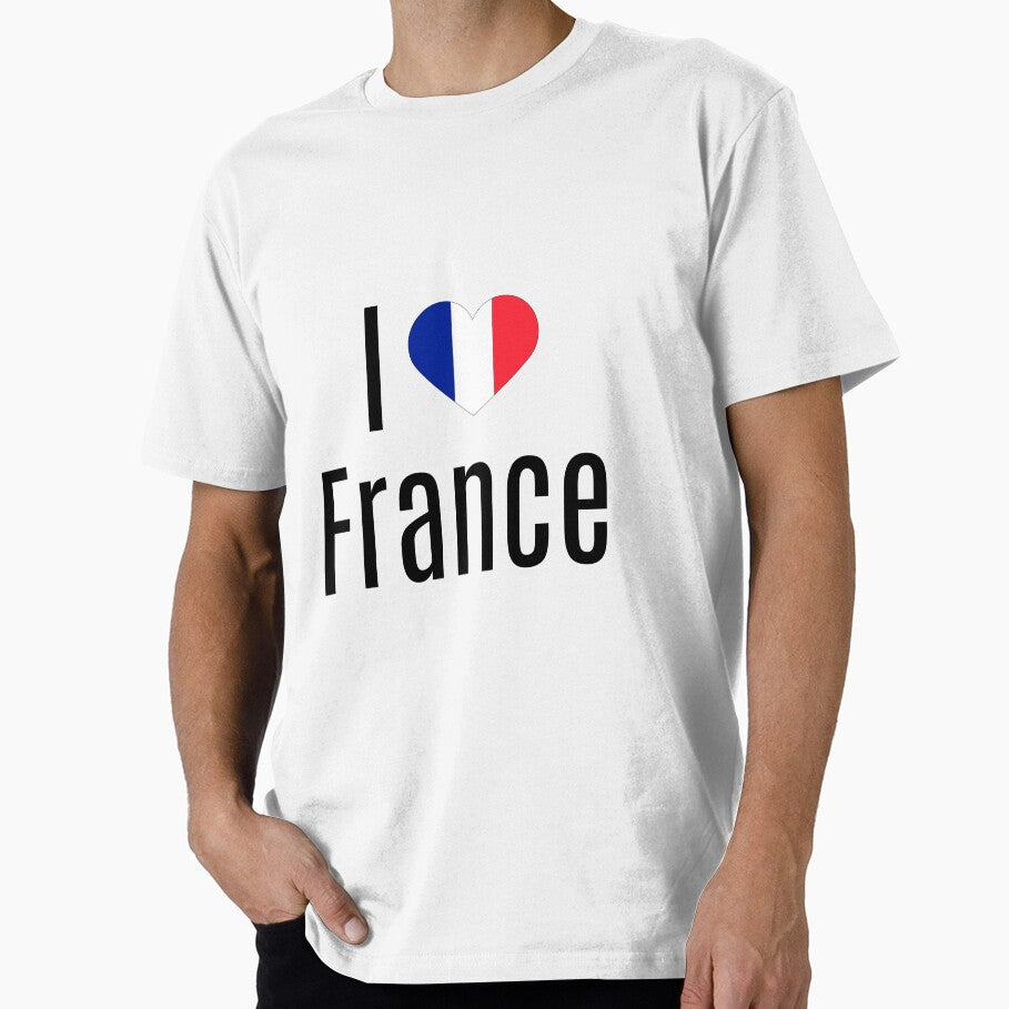 I love France – World Cup 2026 Football Fans Logo by topprinting
