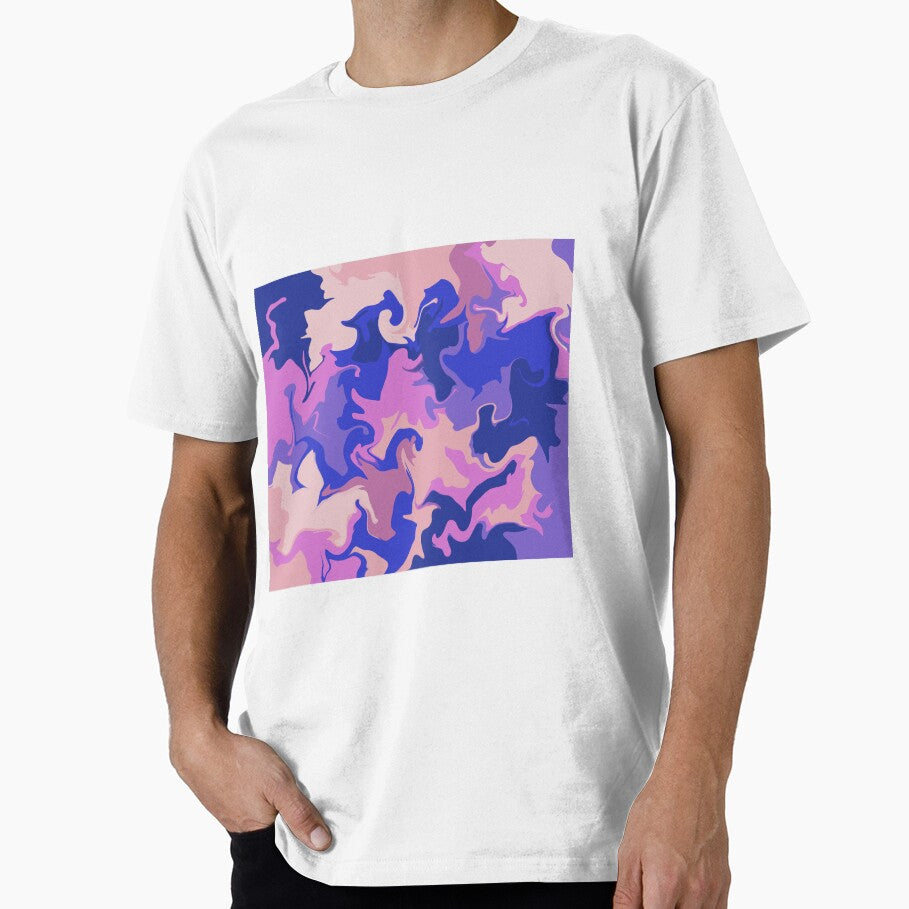 Cotton Candy Psychedelic Swirls by Olivia Lester