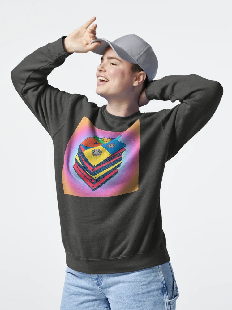 "Ctrl+Alt+Retro: Floppy Disk Frenzy" Classic T-Shirt