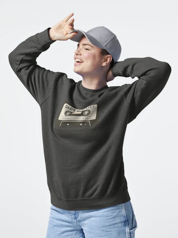 "Dad's Playlist: Retro Music Vibes" Classic T-Shirt