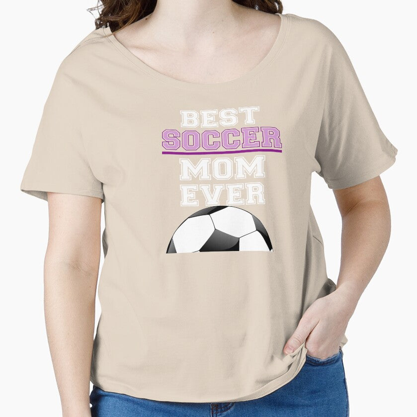 Best Soccer Mom Ever With Soccer Ball by HandTs Shop