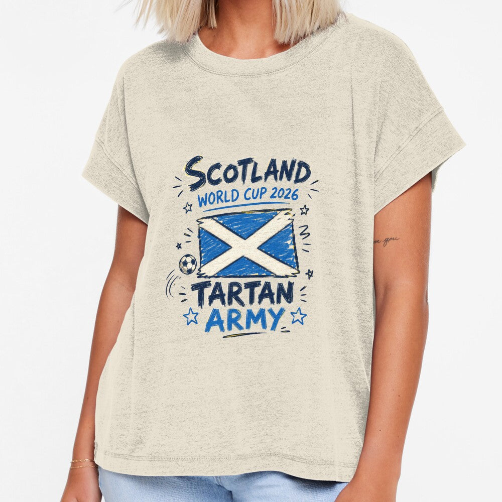 Scotland World Cup 2026 Tartan Army Scottish Football Supporter by JonesFlora2025