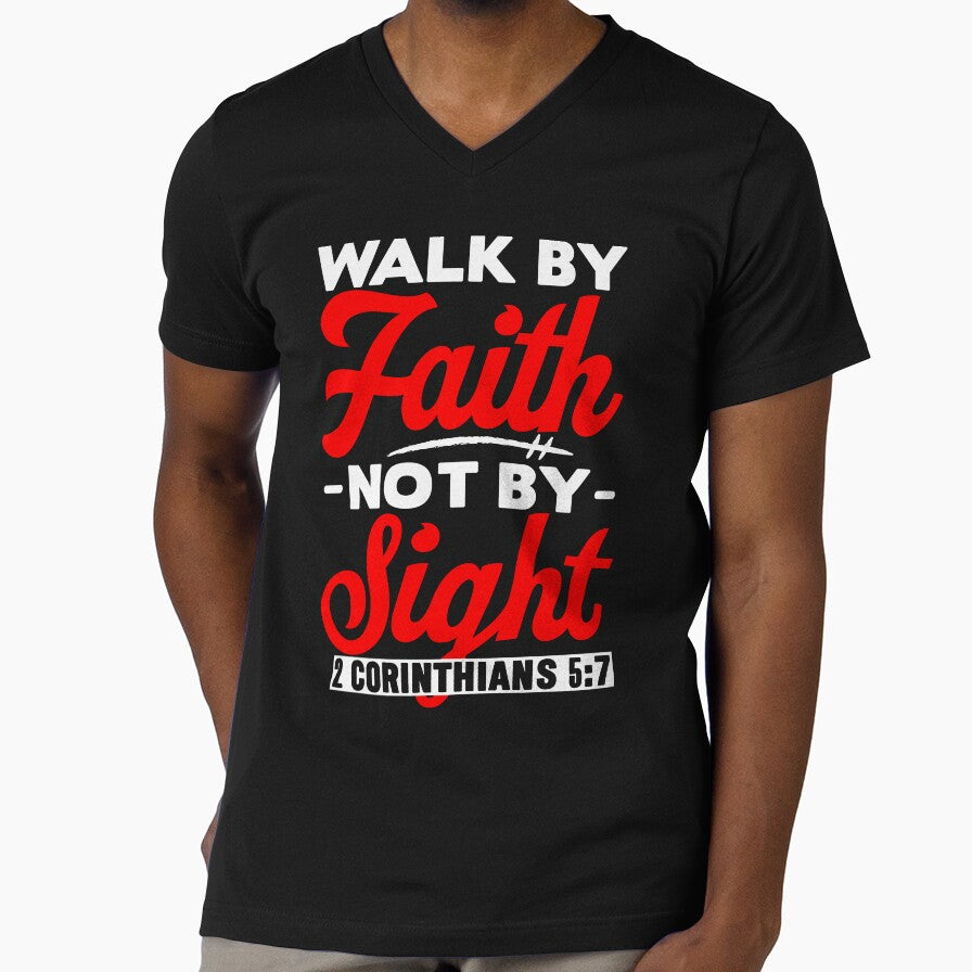 Walk By Faith Not By Sight - 2 Corinthians 5:7 by plushism