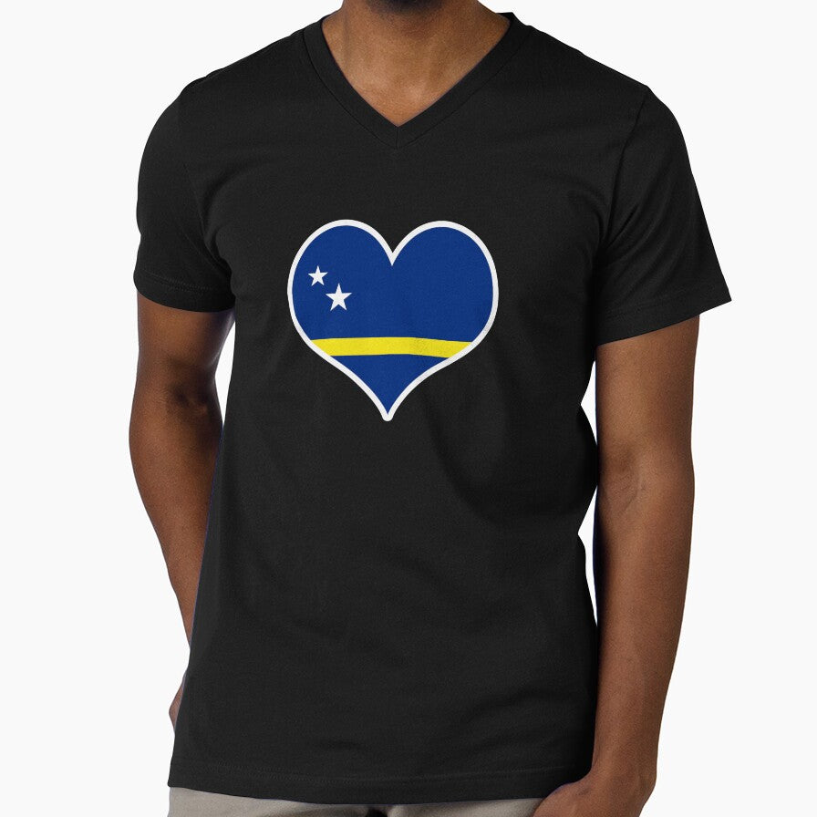 Curacao Flag Heart by PKHalford