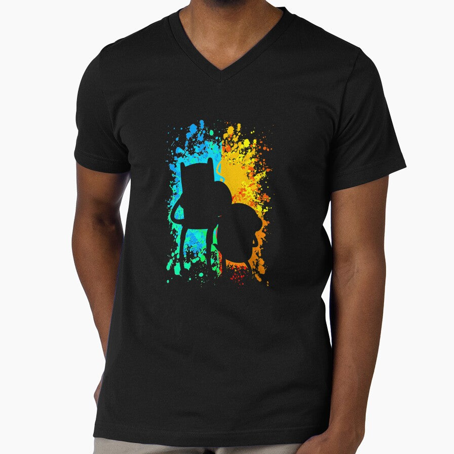 Adventure Time Finn and Jake Paint Splatter Shirt by JaneFlame
