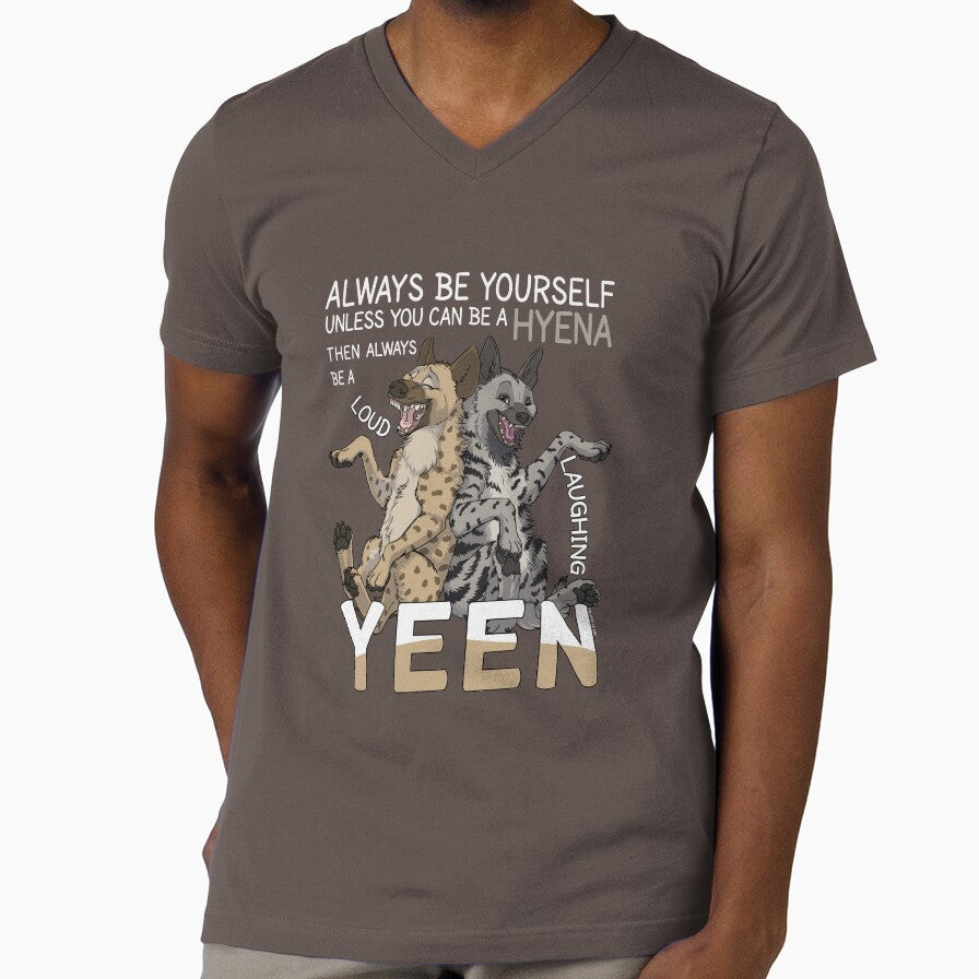 Always be hyena (for dark backgrounds) by EosFoxx