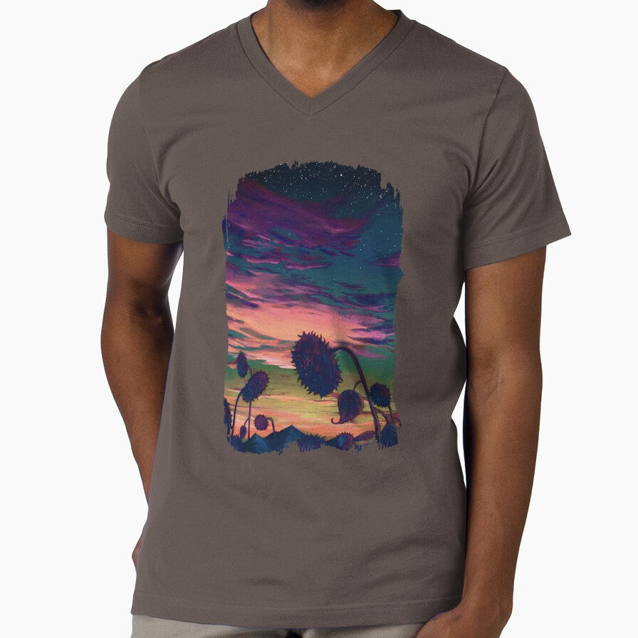 Sunflower Sunset by Art By Isah