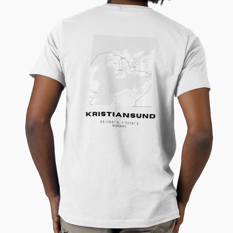 Kristiansund Map Poster – Ocean City of Norway by RM-Journey