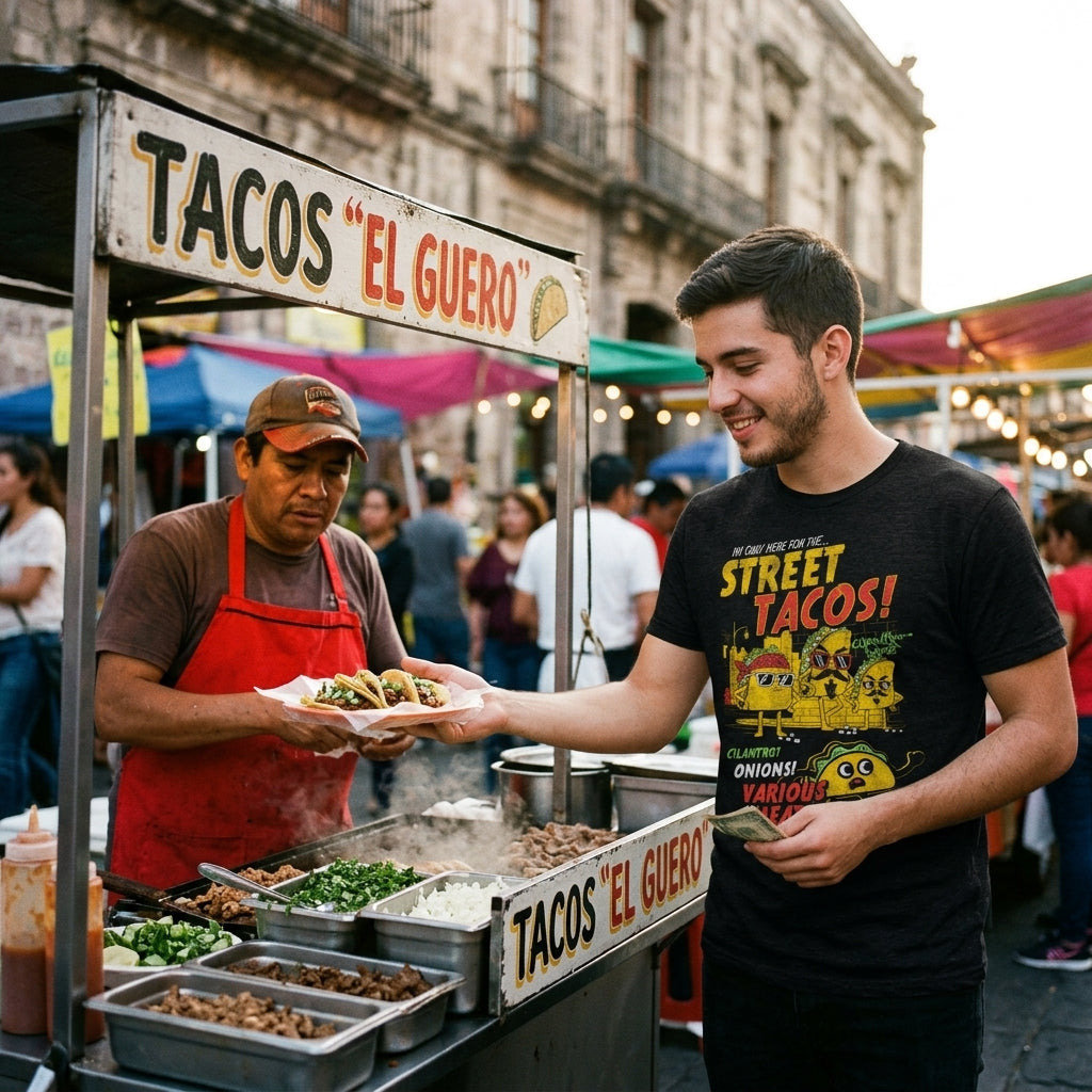 Im Only Here For The Street Tacos Men's T Shirt