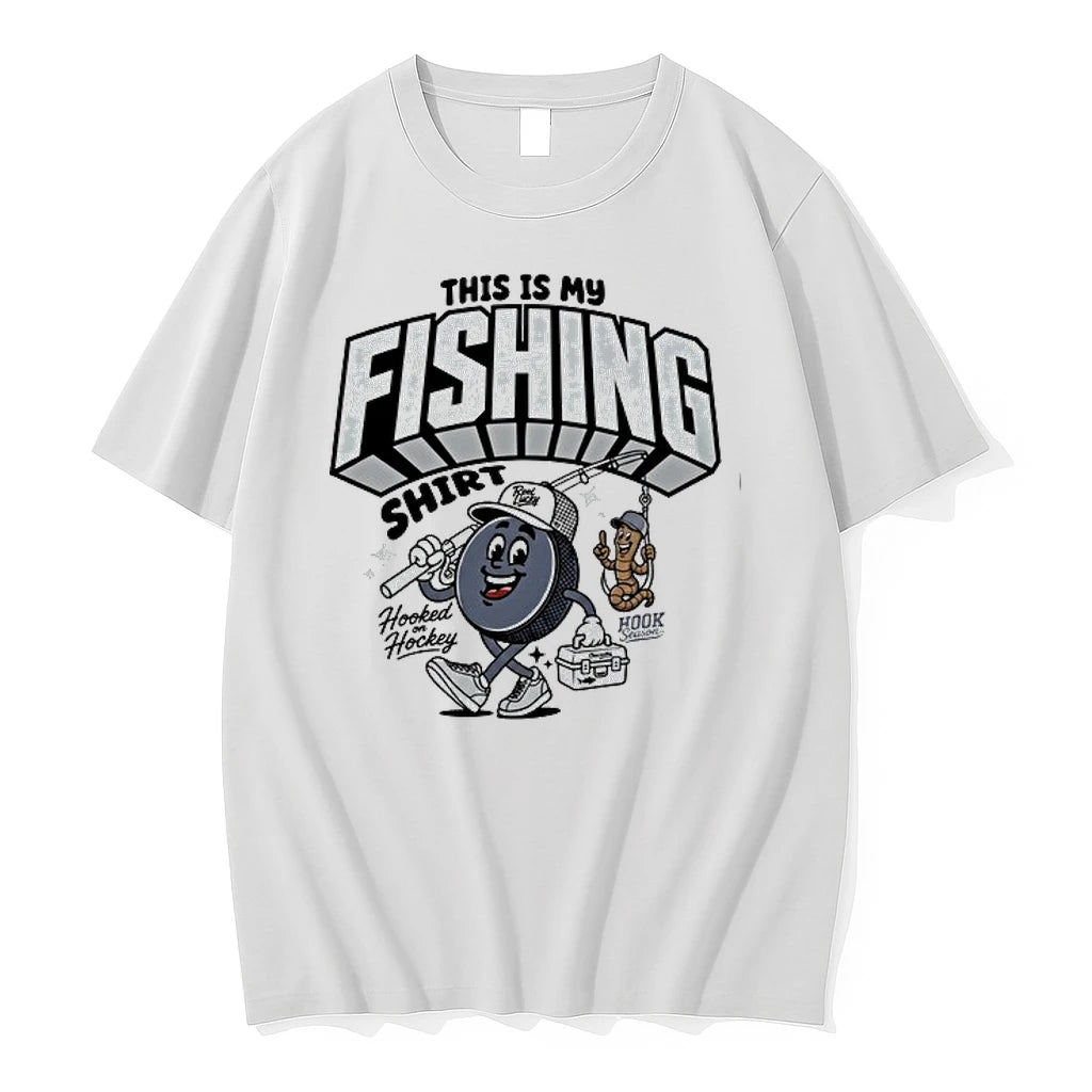 This Is My Fishing Hooked On Hockey 0 Tshirts Sweater