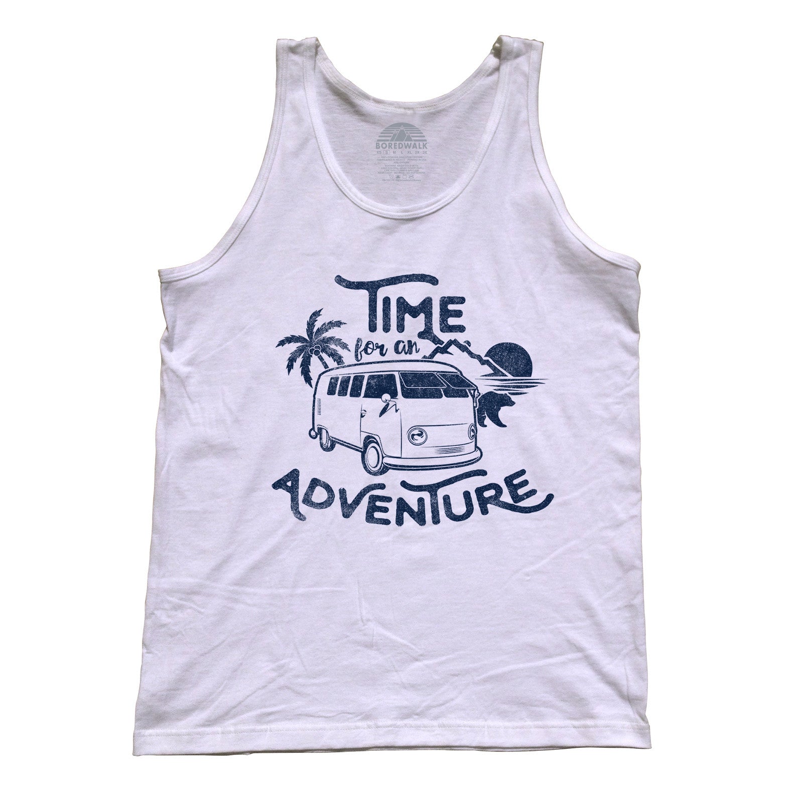 Unisex Time For An Adventure Tank Top