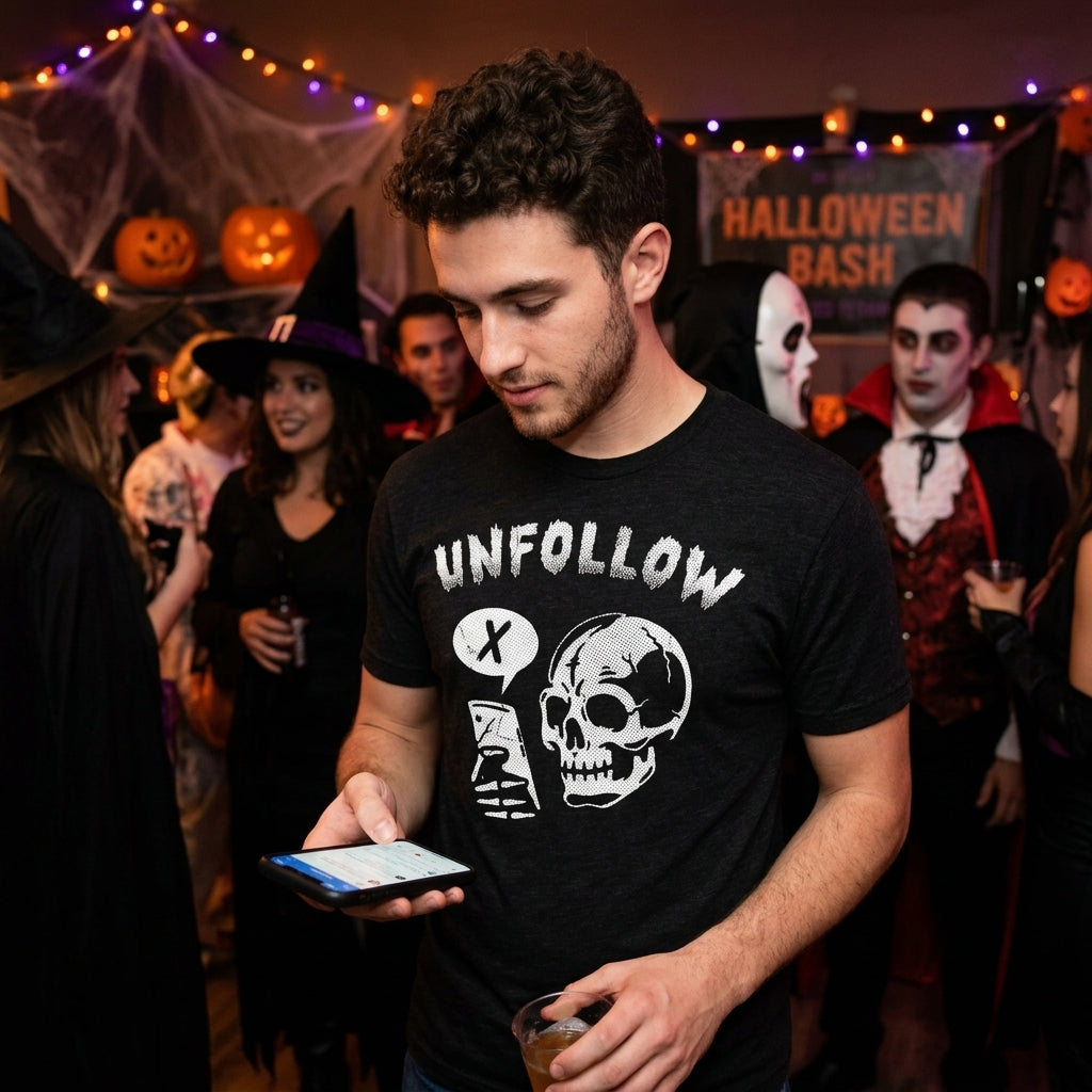 Unfollow Men's T Shirt