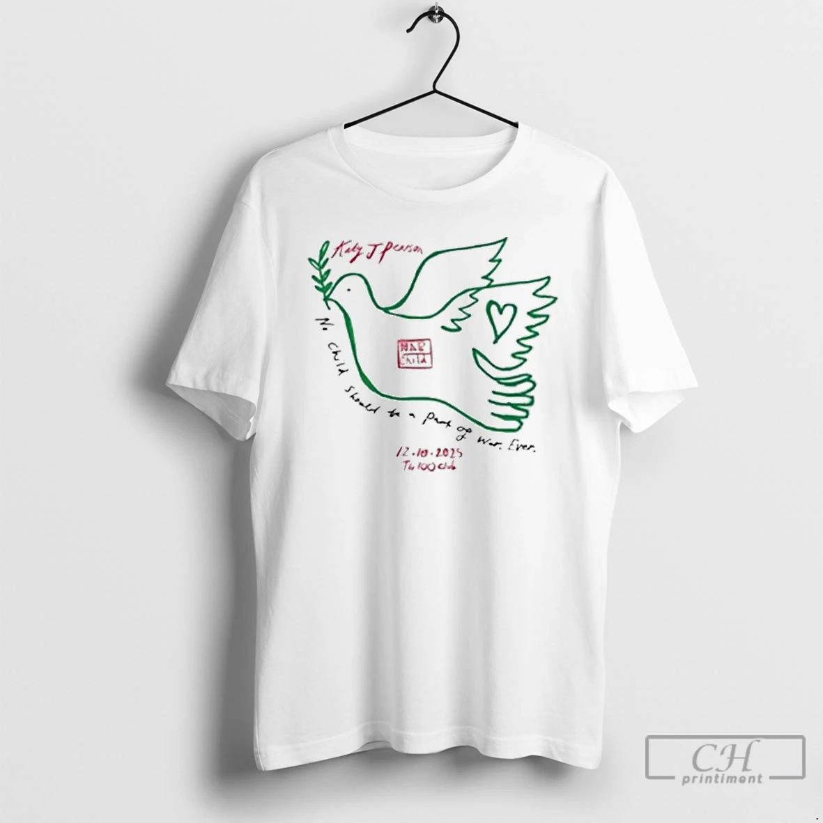 Premium Katy J Pearson October 12 2025 The 100 Club London Dove T Shirts