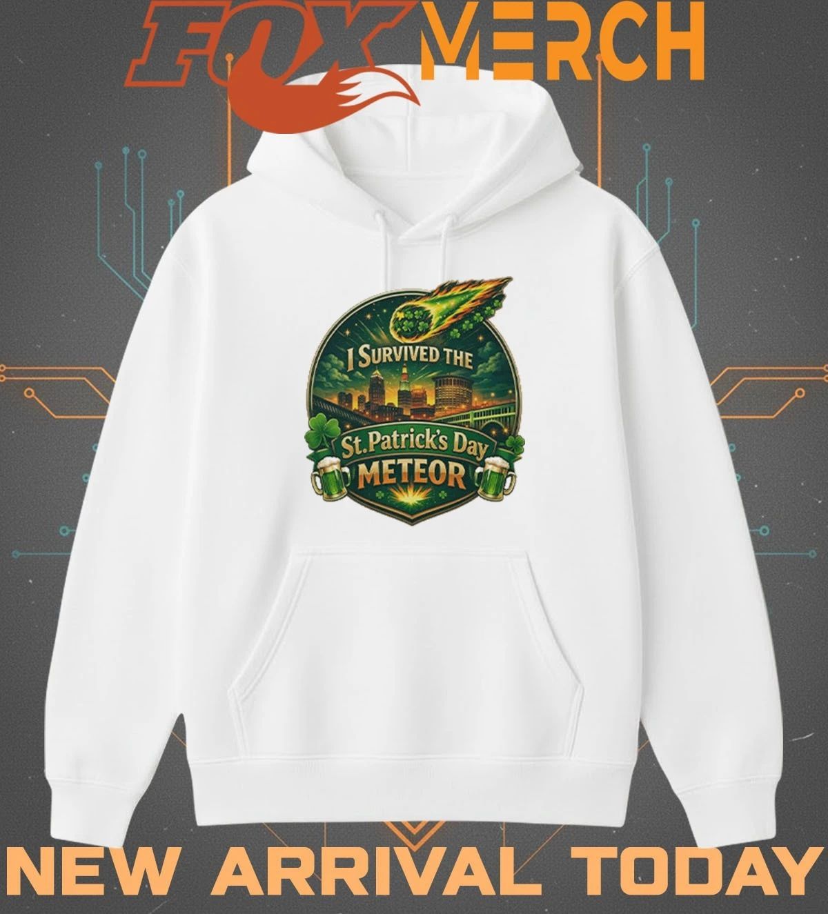 I Survived The St. Patrick’s Day Meteor 2026 t-shirt