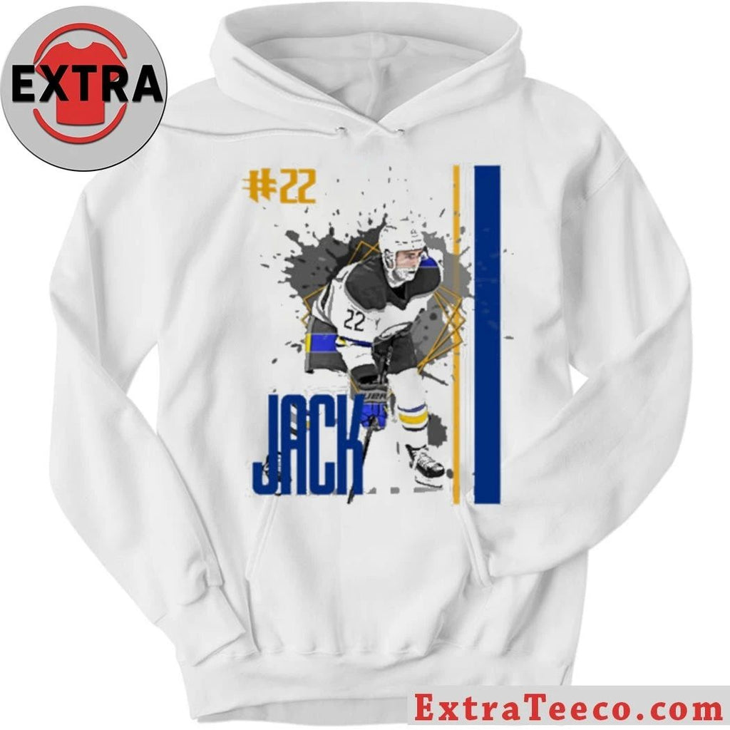 Original Jack Quinn #22 hockey Player Sabres T-Shirt