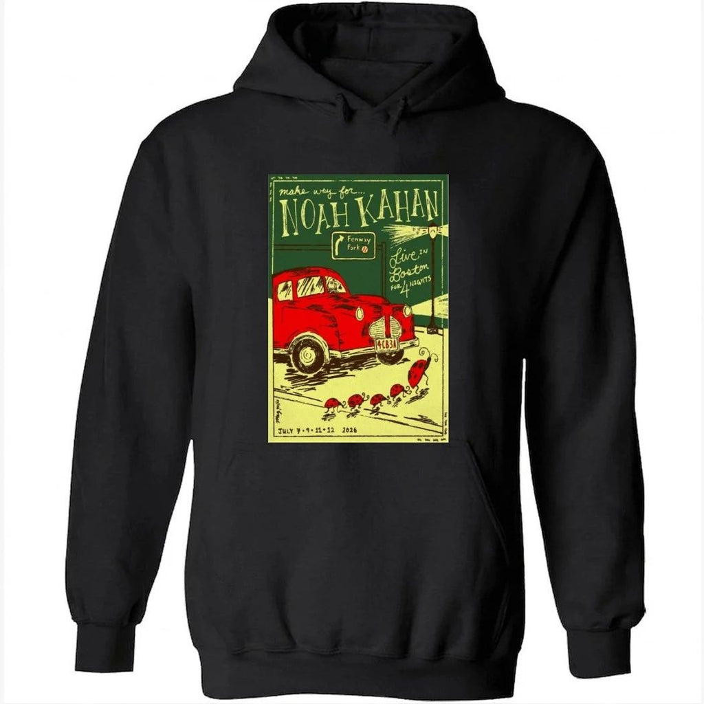 July 9 2026 Noah Kahan Fenway Park Poster TOUR Shirt