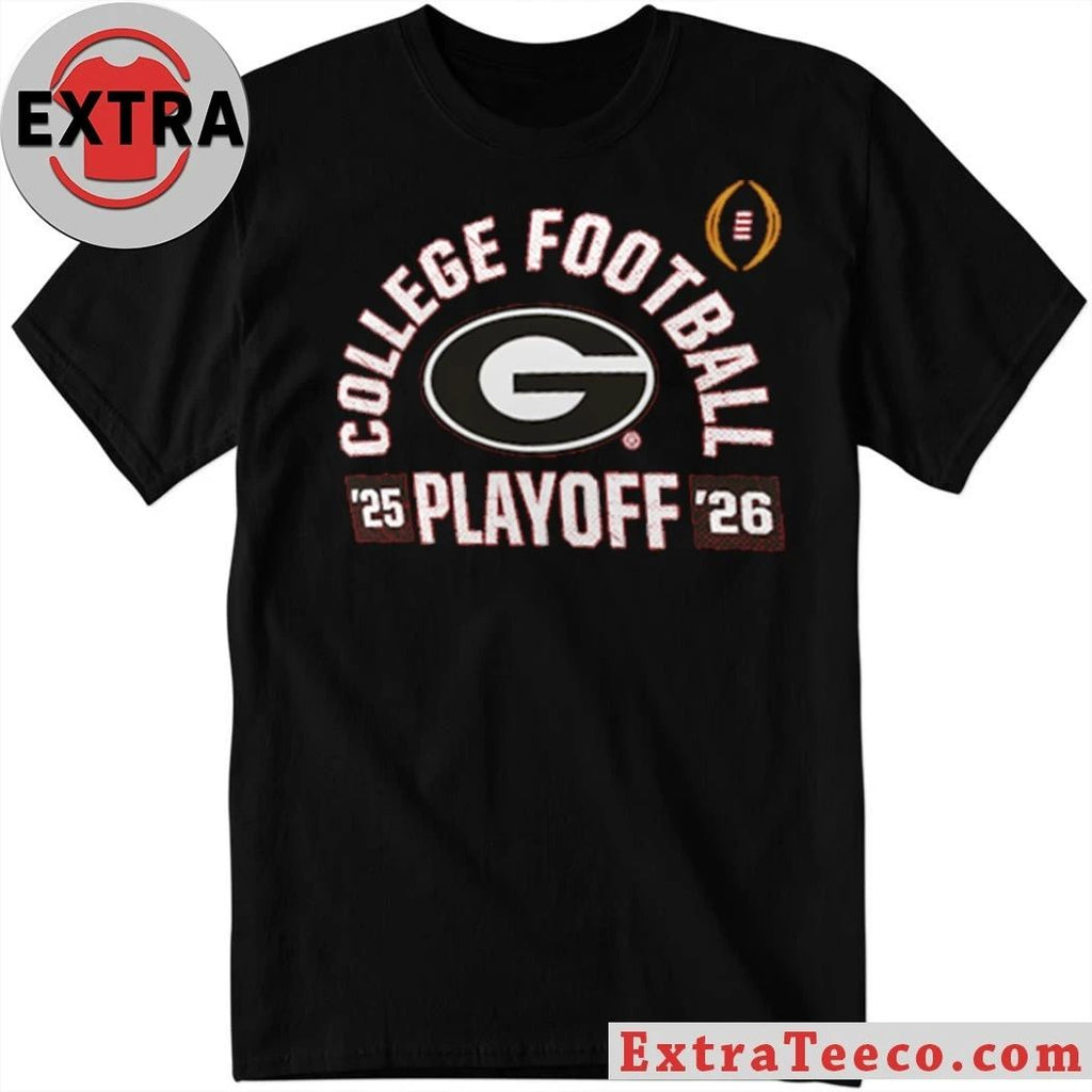 Georgia Bulldogs College Football Playoff 2025-26 Touchdown Glory Shirt