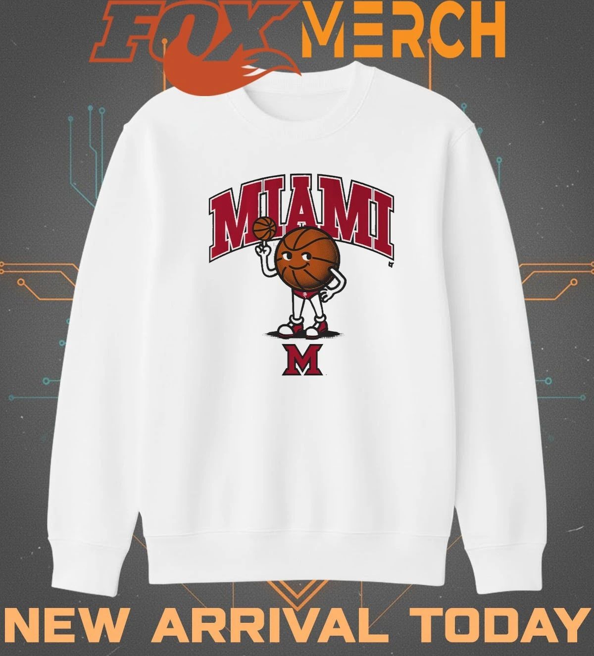 Miami OH RedHawks Swimsuit Basketball t-shirt