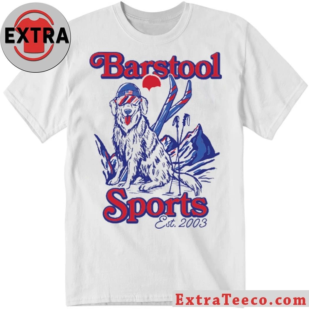 Original Barstool Sports Dog Ski Mountain Est 2003 Shirt