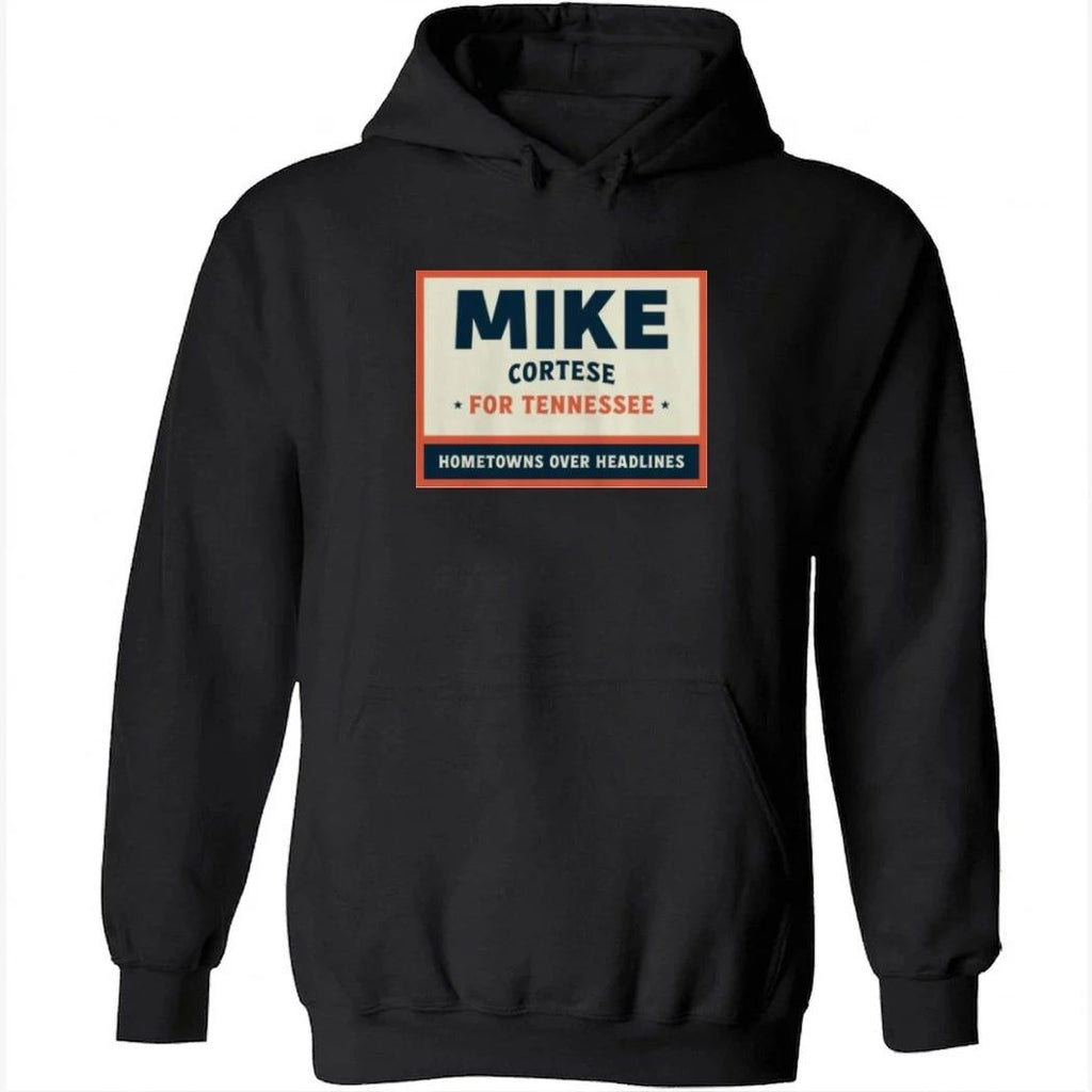 Mike Cortese For Tennessee Hometowns Over Headlines Heavy Cotton Shirt