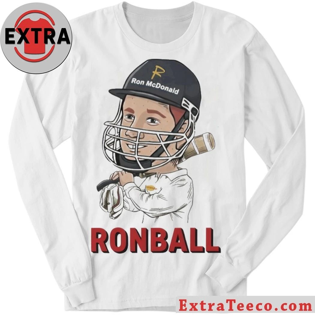Original ausmencricket wearing Ronball Andrew McDonald Shirt