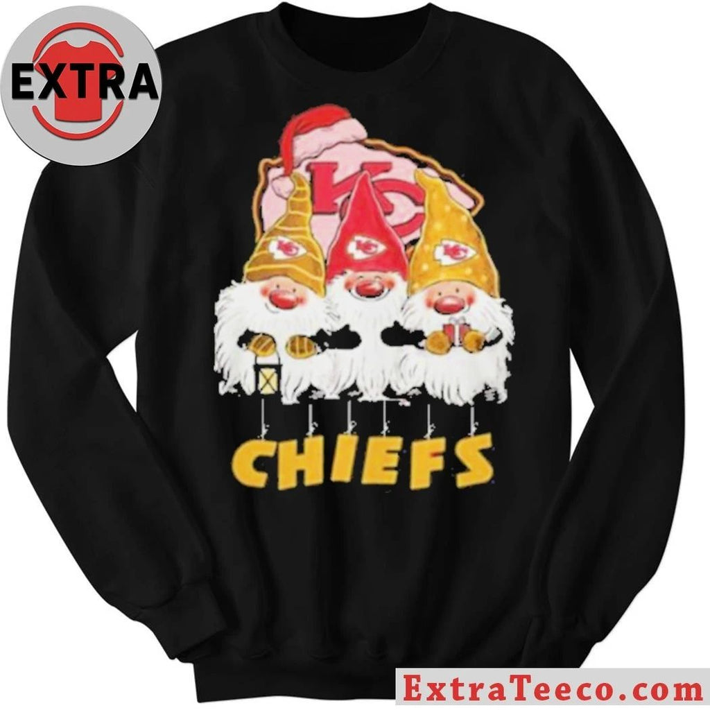 Kansas City Chiefs Gnomes Christmas Shirt