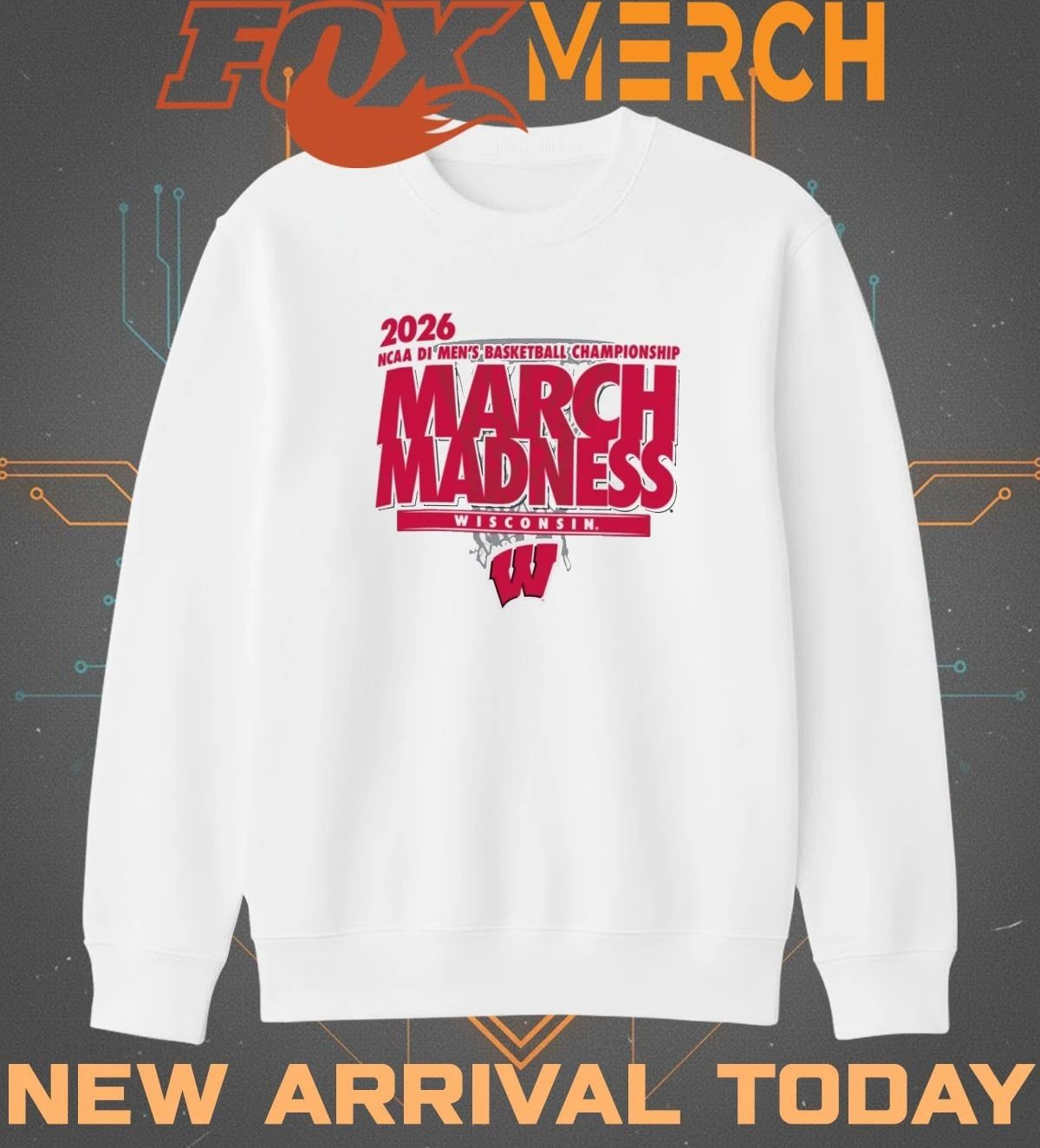 Wisconsin Badgers 2026 NCAA DI Men’s Basketball Championship March Madness shirt
