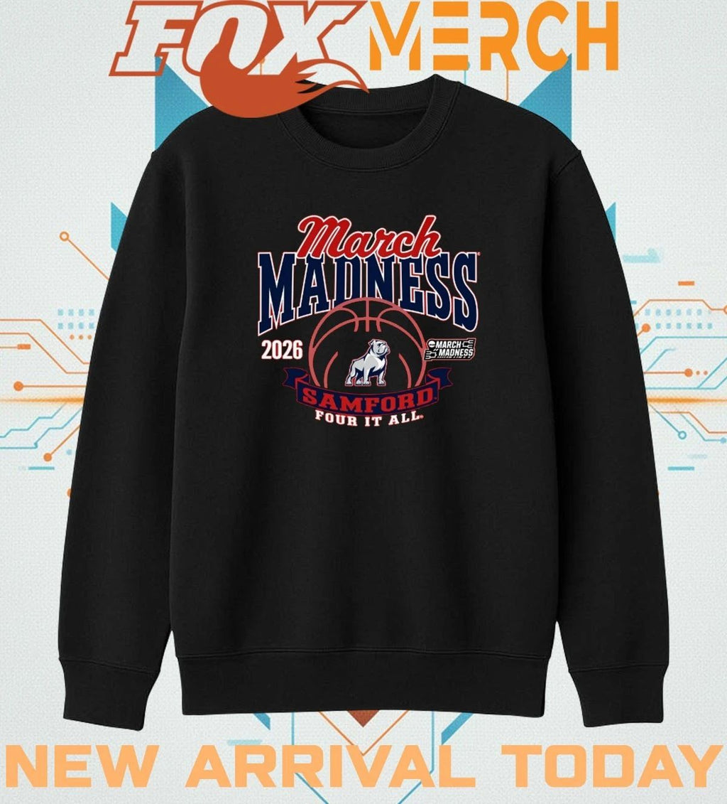 Samford University Women’s Basketball 2026 March Madness Bound t-shirt