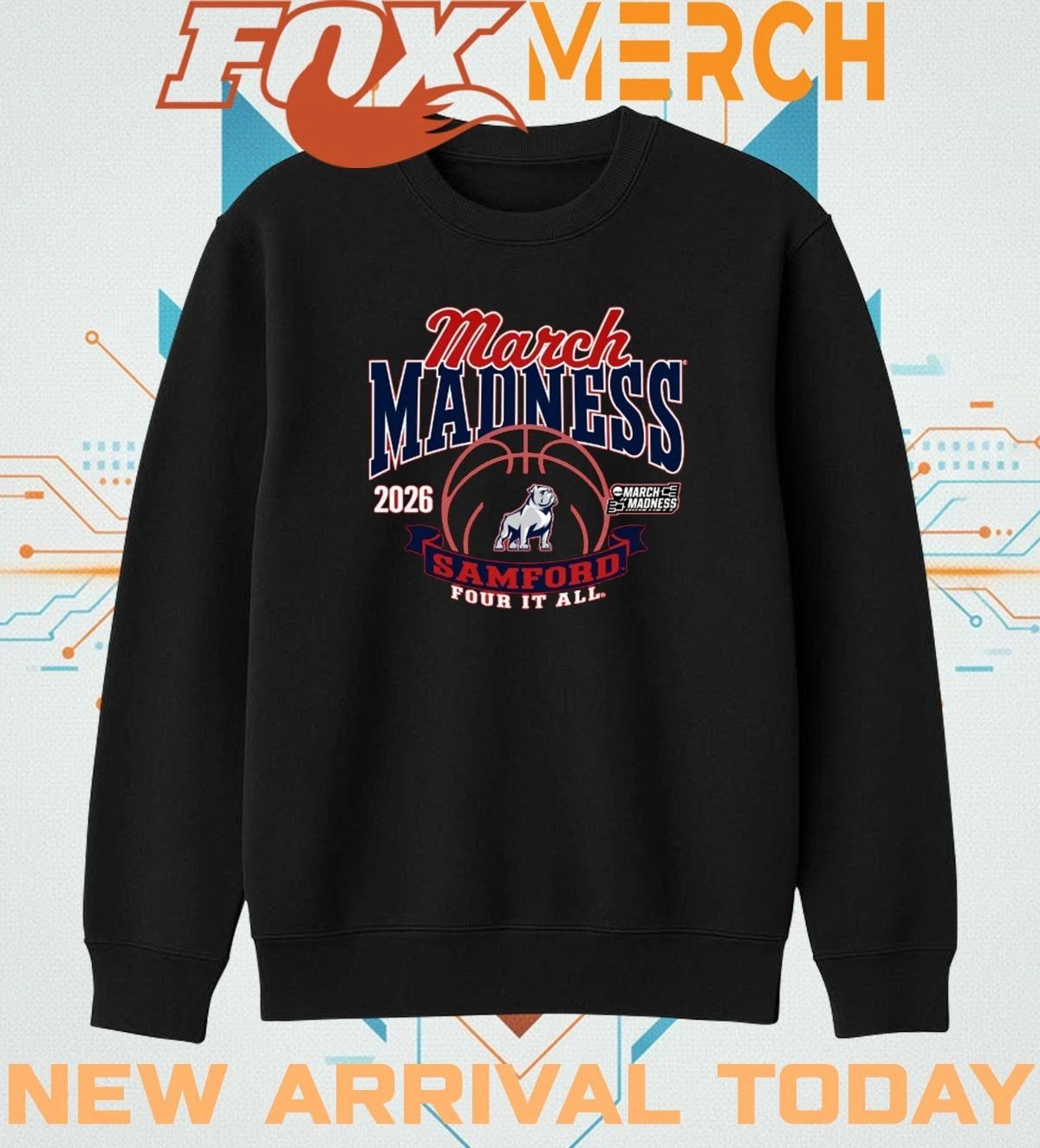 Samford University Women’s Basketball 2026 March Madness Bound t-shirt
