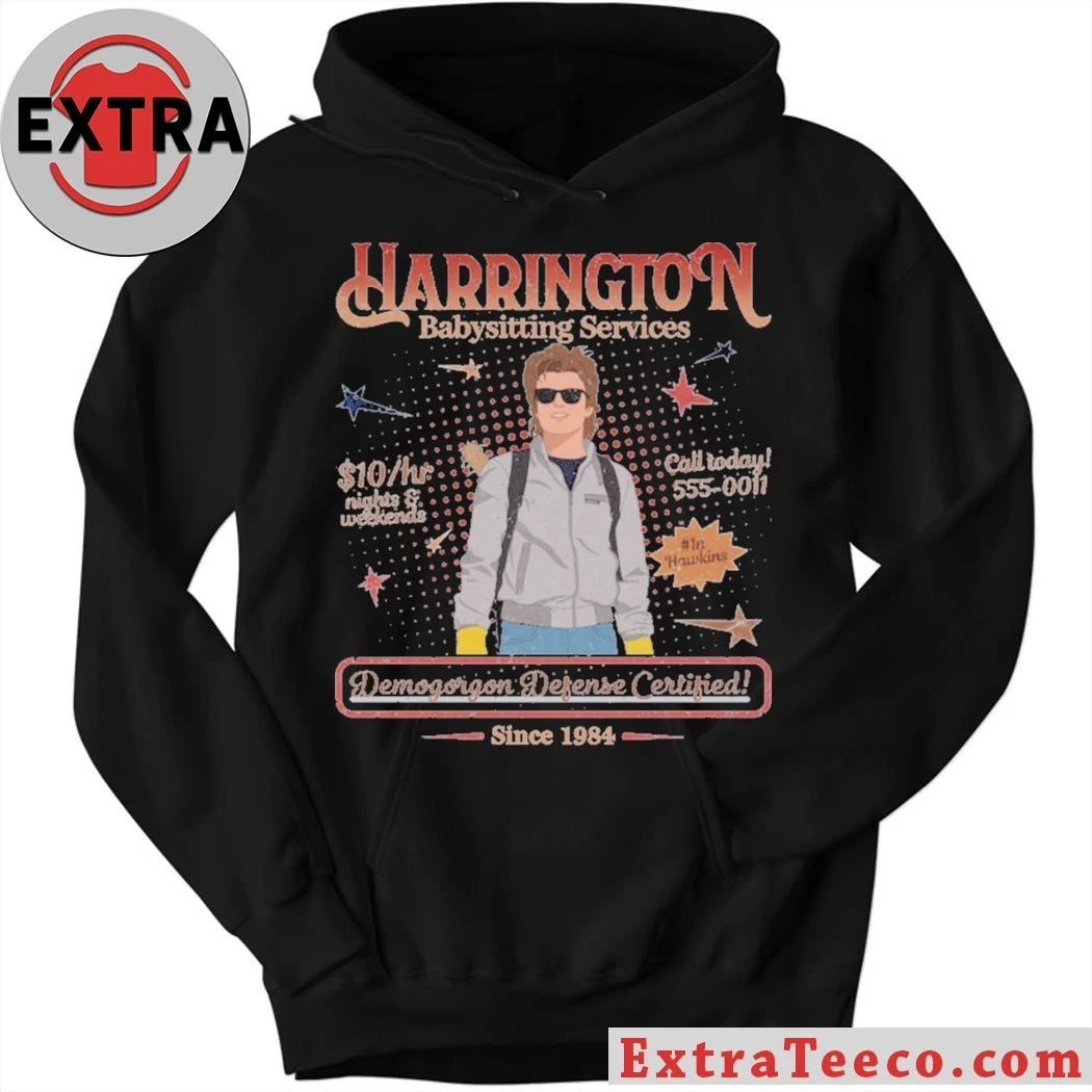 Original Steve Harrington Babysitter Harrington Babysitting Services Mom of the Year Shirt
