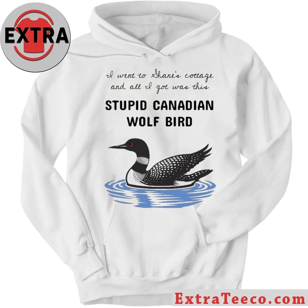 Heated Rivalry Stupid Canadian Wolf Bird Common Loon in the province of Ontario and state bird of Minnesota Shirt