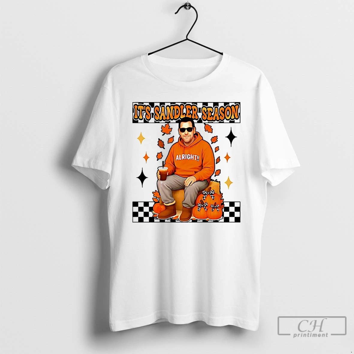 Premium Adam Sandler Its Sandler Season Alright Fall Halloween T Shirts
