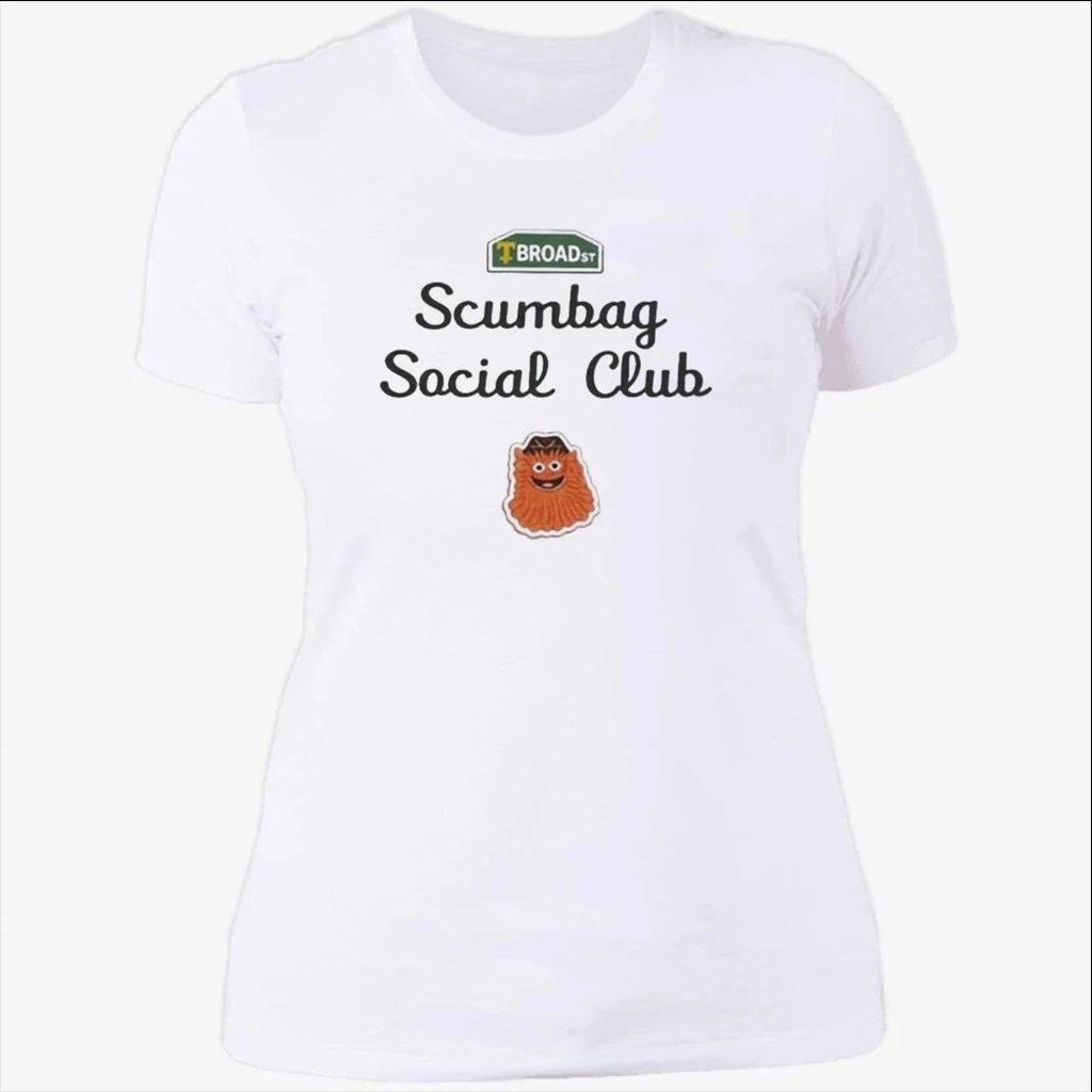 Broad Street Scumbag Social Club Flyer Shirt