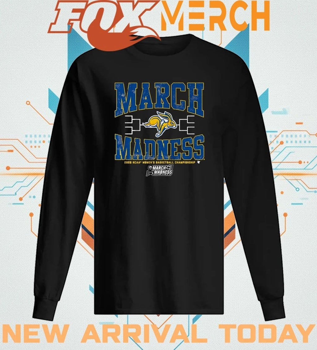 South Dakota State Jackrabbits Women’s Basketball 2026 March Madness t-shirt