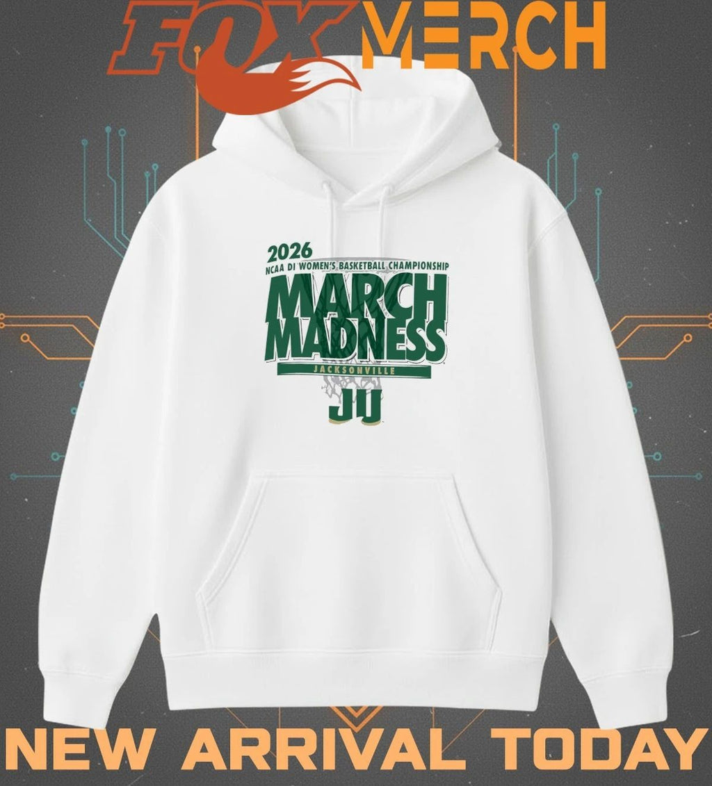 Jacksonville Dolphins 2026 NCAA DI Women’s Basketball Championship March Madness t-shirt