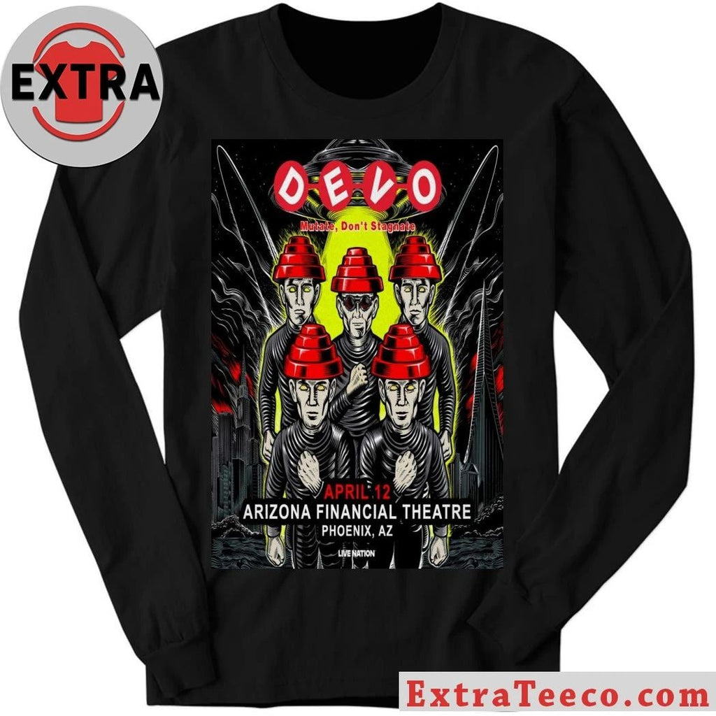 Devo April 12 2026 At Arizona Financial Theatre Show Poster Shirt