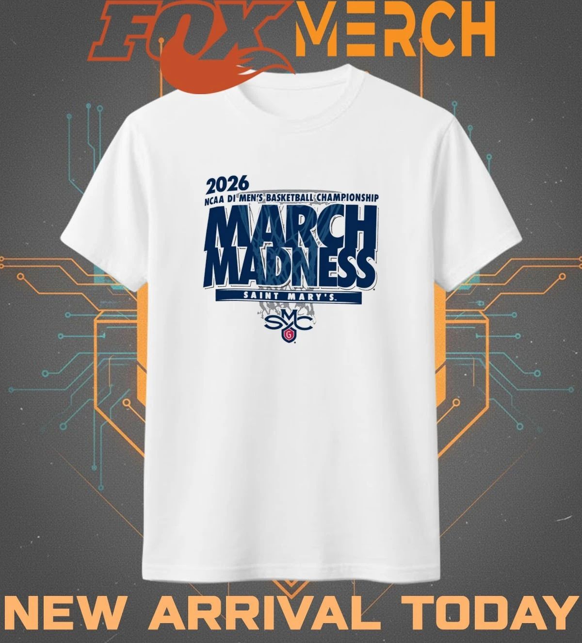 Saint Mary’s Gaels 2026 NCAA DI Men’s Basketball Championship March Madness shirt