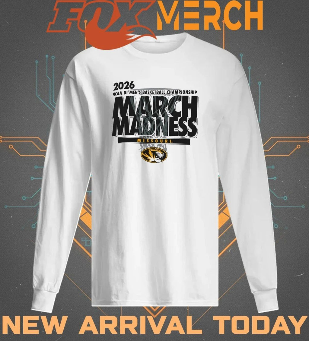 Missouri Tigers 2026 NCAA DI Men’s Basketball Championship March Madness shirt