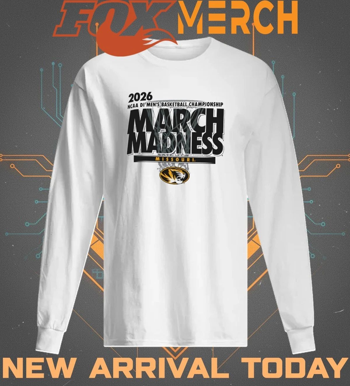 Missouri Tigers 2026 NCAA DI Men’s Basketball Championship March Madness shirt