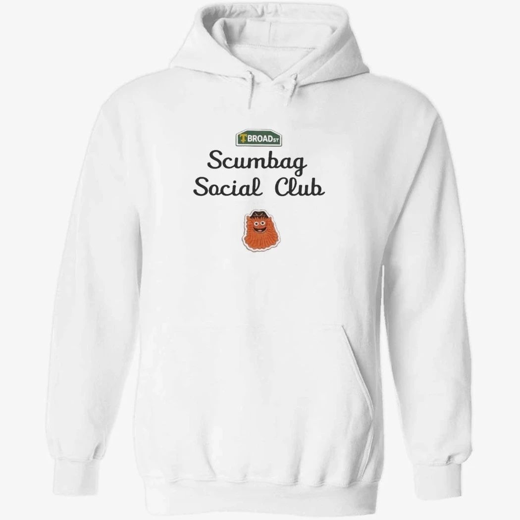 Broad Street Scumbag Social Club Flyer Shirt