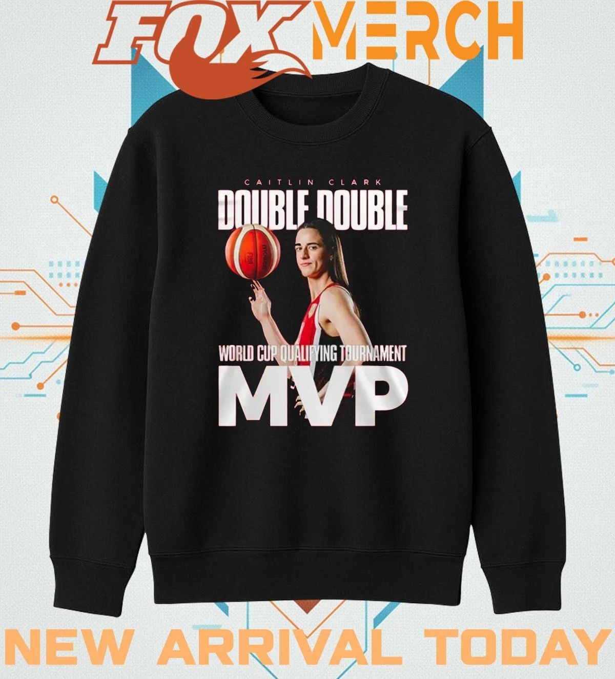 Caitlin Clark MVP of the 2026 FIBA Women’s World Cup Qualifying Tournament t-shirt